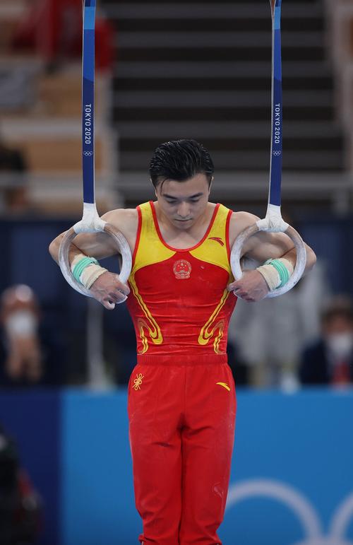 体操——刘洋夺得男子吊环冠军