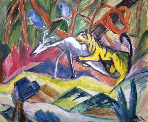 "2018-2020"首都师范大学美术学院表现性绘画工作室作品展