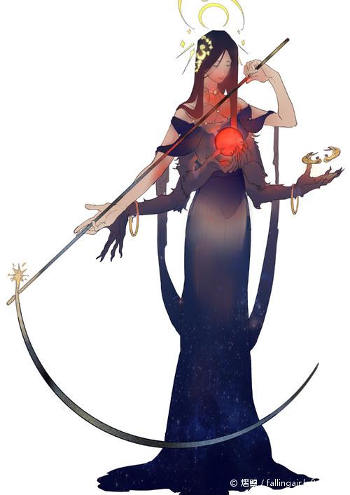 比星空更崇高,比永恒更久远的黑夜女神 隐秘之母,厄难与恐惧的女皇