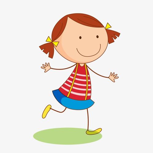 冬天跑步卡通小朋友 (第1页)