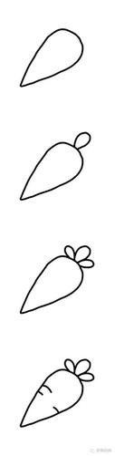 eggplant的简笔画
