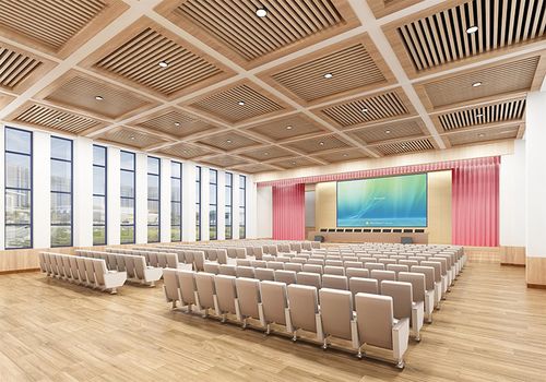 郑州报告厅装修-多功能报告厅设计改造