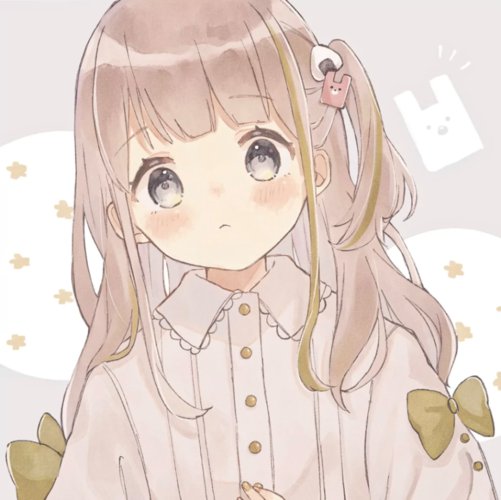 微信头像超可爱软妹子女生动漫头像就喜欢这个风格