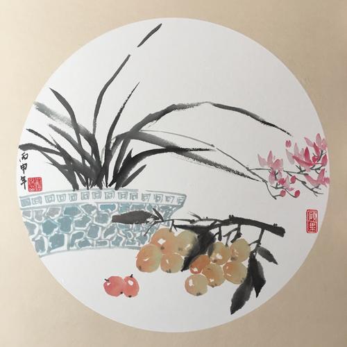 中国写意画练习～山水,花鸟(2)