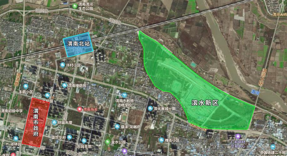 【滨水新区】目前 在售项目是 渭南万科城, 碧桂园·翡翠传奇; 待售