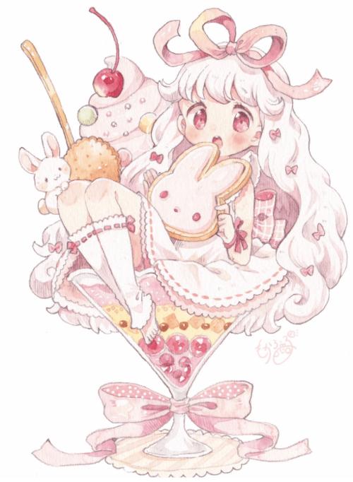 【推荐手绘】美食拟人,软萌小可爱