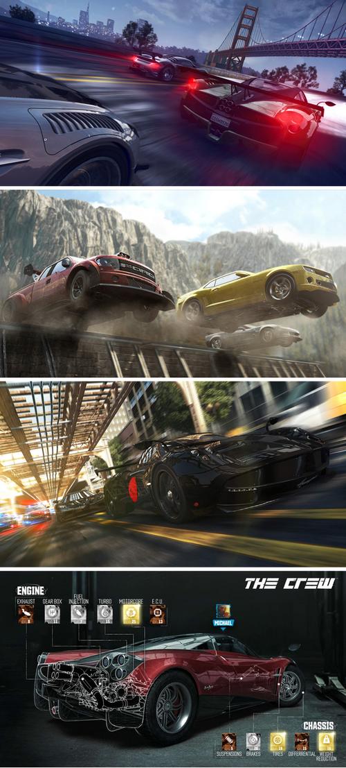 飙酷车神(the crew)pc中文版-三井3c购物网