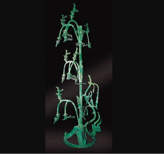 三星堆青铜神树再上新揭秘那段神秘的古蜀历史