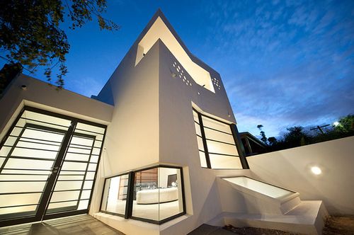 澳大利亚现代白色住宅设计│the prahran white house