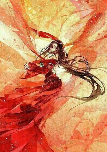 古风图片女子红衣霸气壁纸_古风女子红衣霸气句子