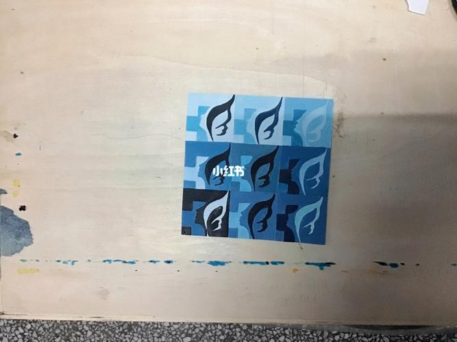 色彩构成明度九调冷暖对比