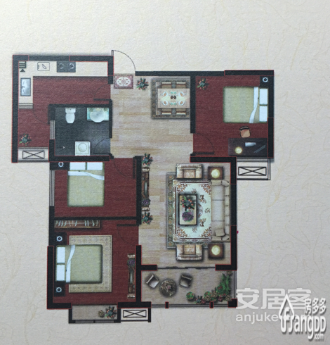 山水御园户型图