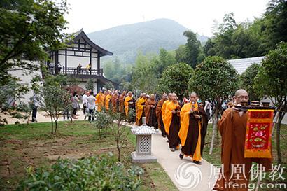 重启千年宗风 弘扬生活禅法:湖南药山寺竹林禅院落成开光