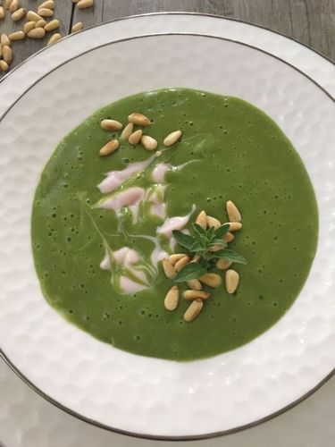 西餐-豌豆菠菜汤(3/8)