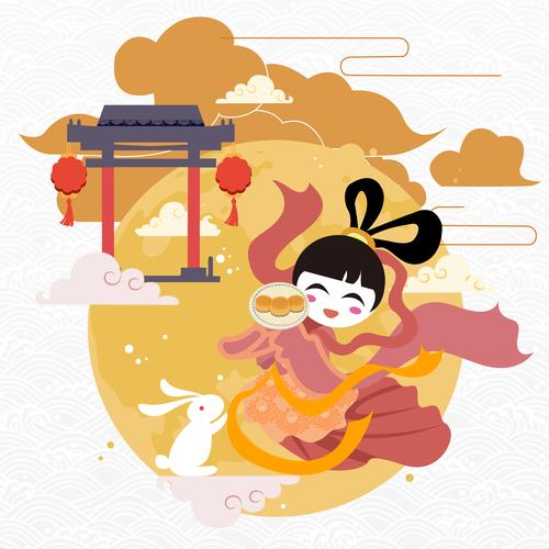 中国传统节日插画