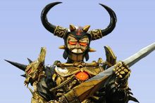 宇宙中的黑暗大帝,没有实体,通过将精神和力量附给其他怪兽的方式来