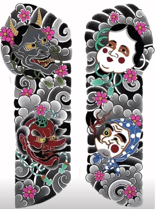 开衫_纹身_日式开衫_文化_绘画