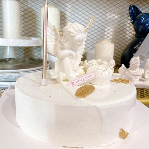 小天使慕斯蛋糕|处女座生日蛋糕 法式慕斯_慕斯蛋糕_慕斯_法式风格