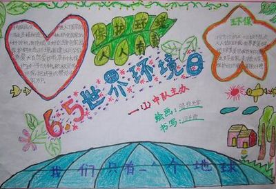 关于世界土壤日的手抄报 世界遗产手抄报