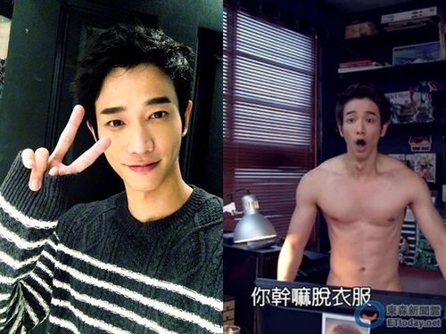 刘以豪紧身黑西装帅炸! 谈宋芸桦暧昧情勾嘴暖笑