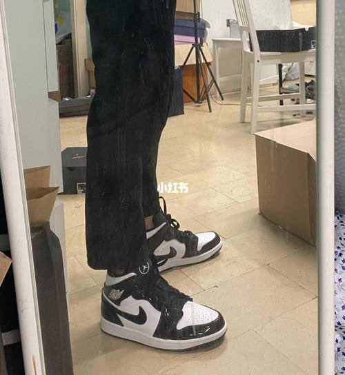 aj黑白熊猫漆皮也太了吧60