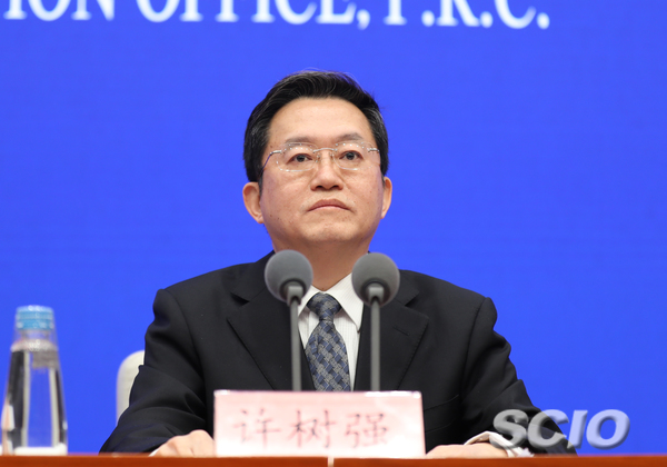 国家卫生健康委员会应急办主任许树强(刘健 摄)