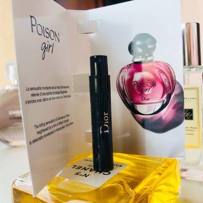 法国迪奥dior毒 药女孩poisongirl红毒粉毒香水小样2ml 2只包邮