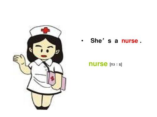 she"s   nurse   nurse [n  s]