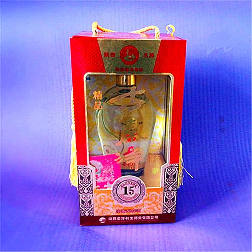 古秦洋 陕西酒水精品15年陈酿46度浓香型高度白酒纯粮食酒500ml