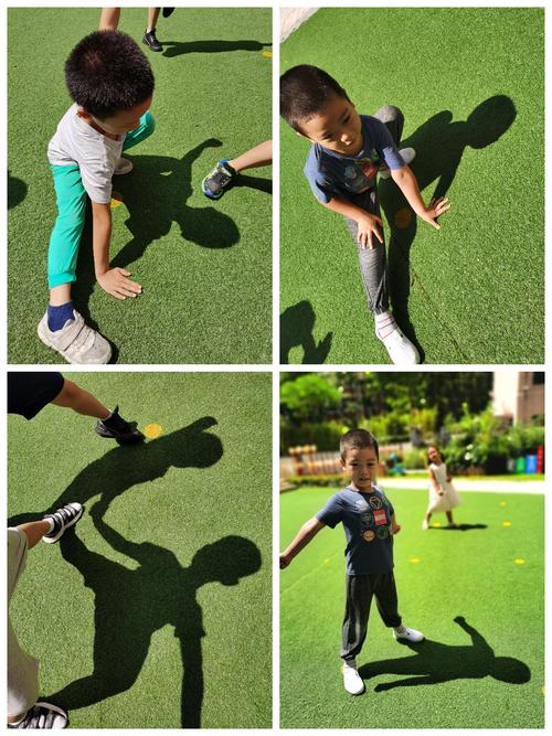 一起来看看,阳光下我们的影子 其他物体的光影会有什么变化呢?