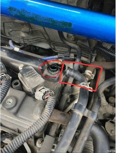 其实m4发动机塑料气室盖单向阀是可换的 图