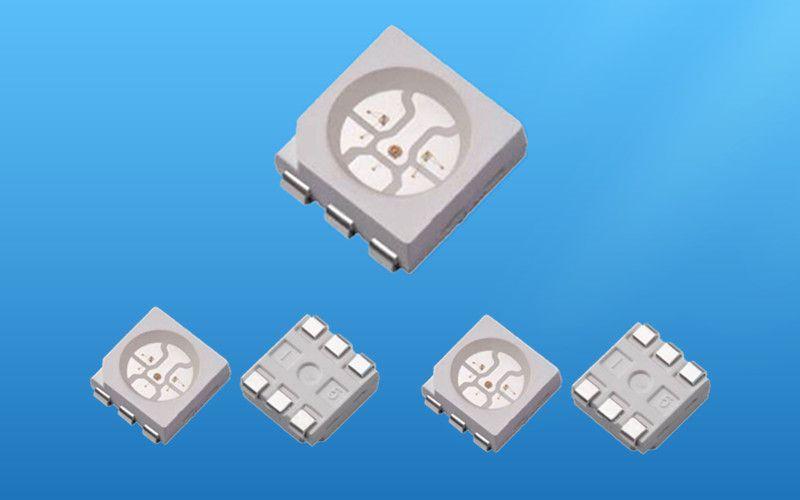 照明工业 led封装器件 rgb彩色led灯珠 5050rgb灯珠贴片红绿蓝发光