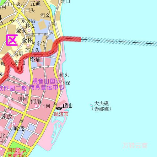 厦门思明区与湖里区以什么为分界线?