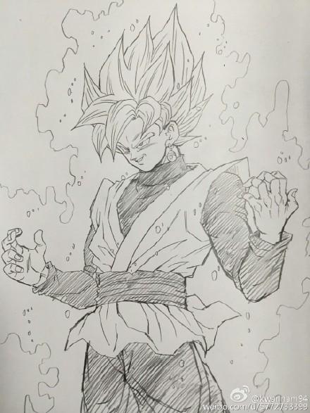 手绘七龙珠简笔画