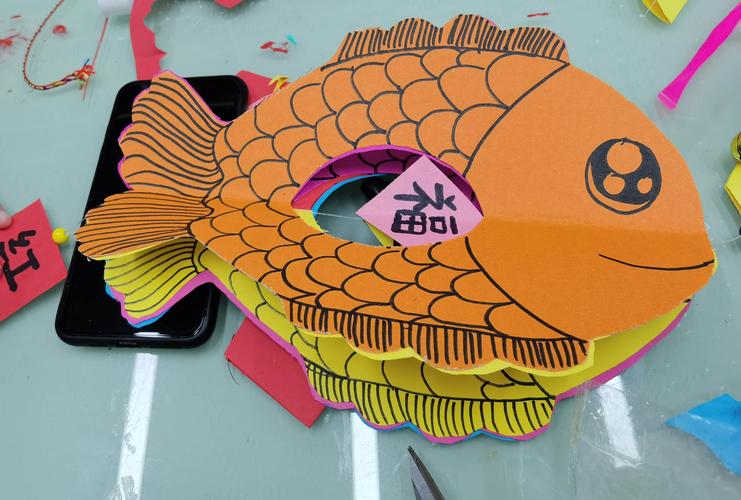 2021元宵节diy彩虹鱼灯笼