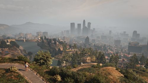 和平的洛圣都风景《伽利略平台and日蚀公寓》(个人风景截图)