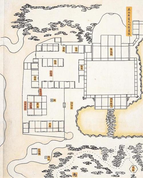 圆明园四十景之一的"杏花春馆",经考古发掘,遗址建筑基本重现