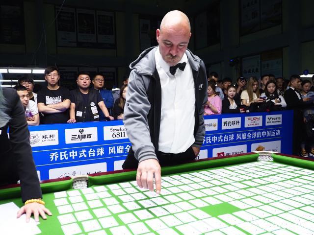 中式台球国际大师赛黑龙江桦南站第一阶段抽签