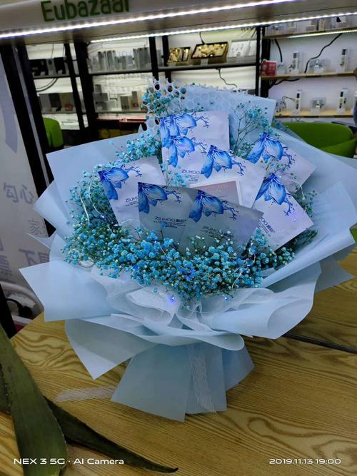 马镇坝欧芭莎专卖面膜花束,把最好的"爱"意表达出来送给最爱的她/他