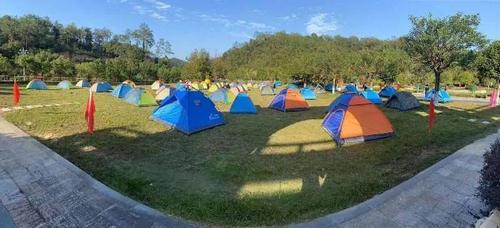 永安山地自行车公园成功举办首届"悦竹帐篷节"