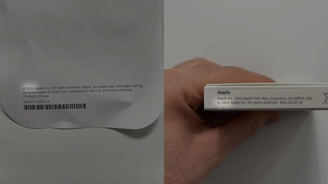 包装显示苹果最早准备2019年发布airtag
