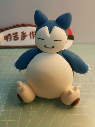 轻黏土手工94神奇宝贝卡比兽_精灵宝可梦_精灵宝可梦影评_大侦探
