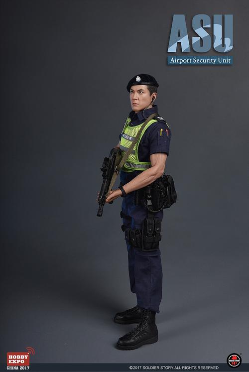 soldierstory新品16香港机场特警队asu