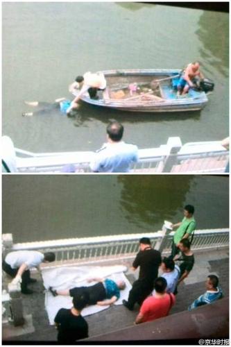 北京丰台开阳桥河面现漂浮女尸(图)