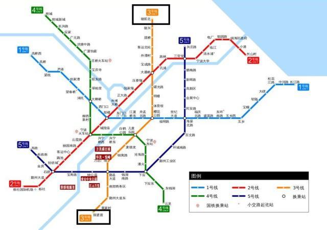 宁波轨道交通3号线要通车:总里程已经将近百公里,网络