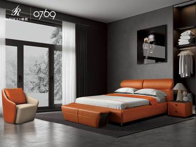 慕思·0769尊贵皮床