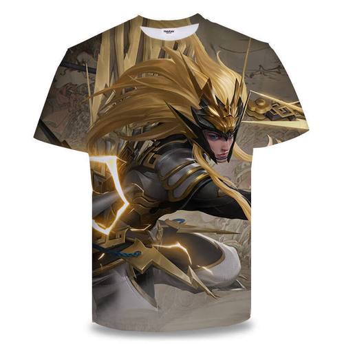 何佳功马超神威衣服 地狱火马超t恤王者荣耀衣服马超短袖王者荣耀短袖
