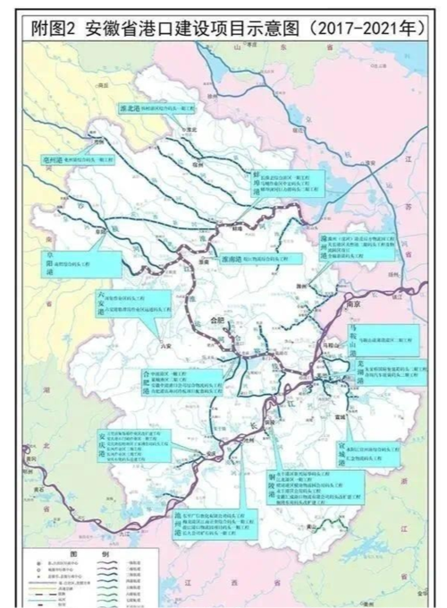 经由江淮运河合肥可以通江达海未来,安徽省北有江淮运河,南有芜申