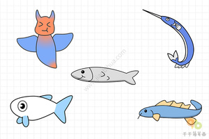 简单好上手的动物简笔画 赶紧收藏画起来吧