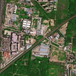 青秀城社区卫星地图 - 北京市丰台区新村街道青秀城